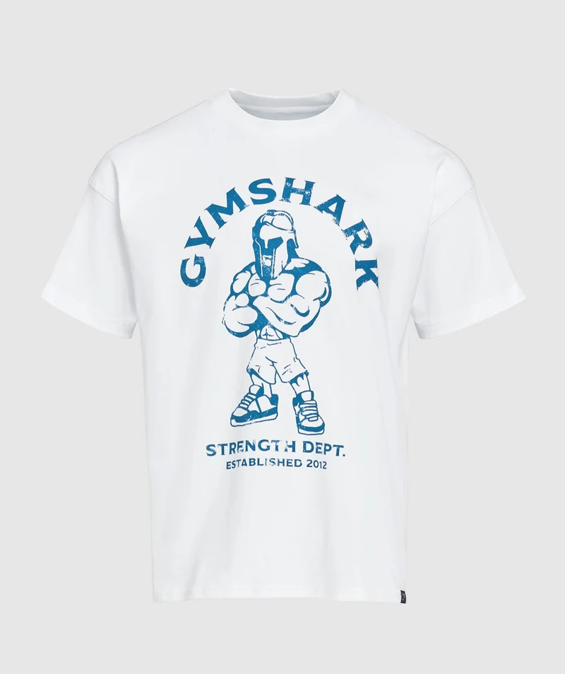 Gymshark Spartan T-Shirt - White
