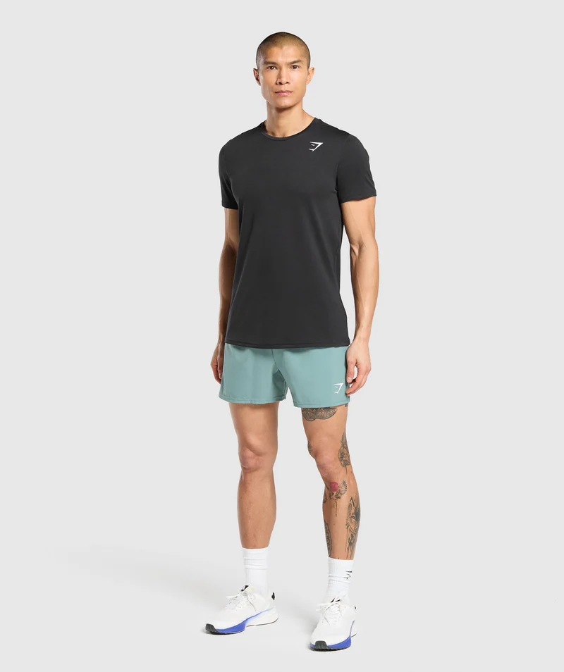 Gymshark Arrival 5" Shorts - Celeste Blue
