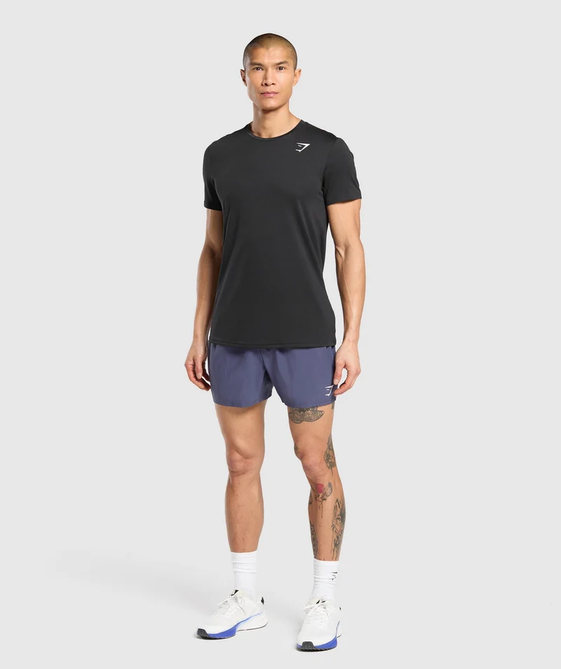 Gymshark Arrival 5" Shorts - Weighted Purple