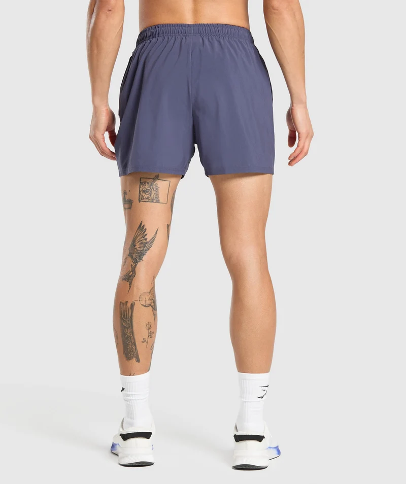 Gymshark Arrival 5" Shorts - Weighted Purple