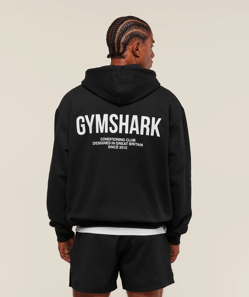 Gymshark Conditioning Club Hoodie - Black