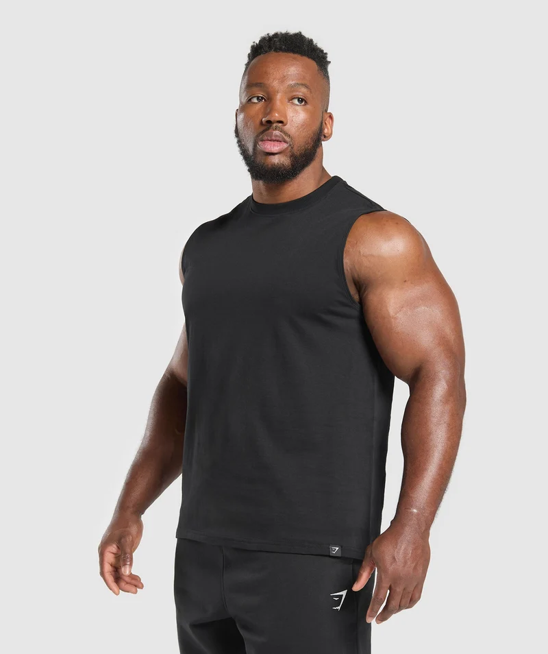 Gymshark Everyday Tank 2 Pack - White/Black