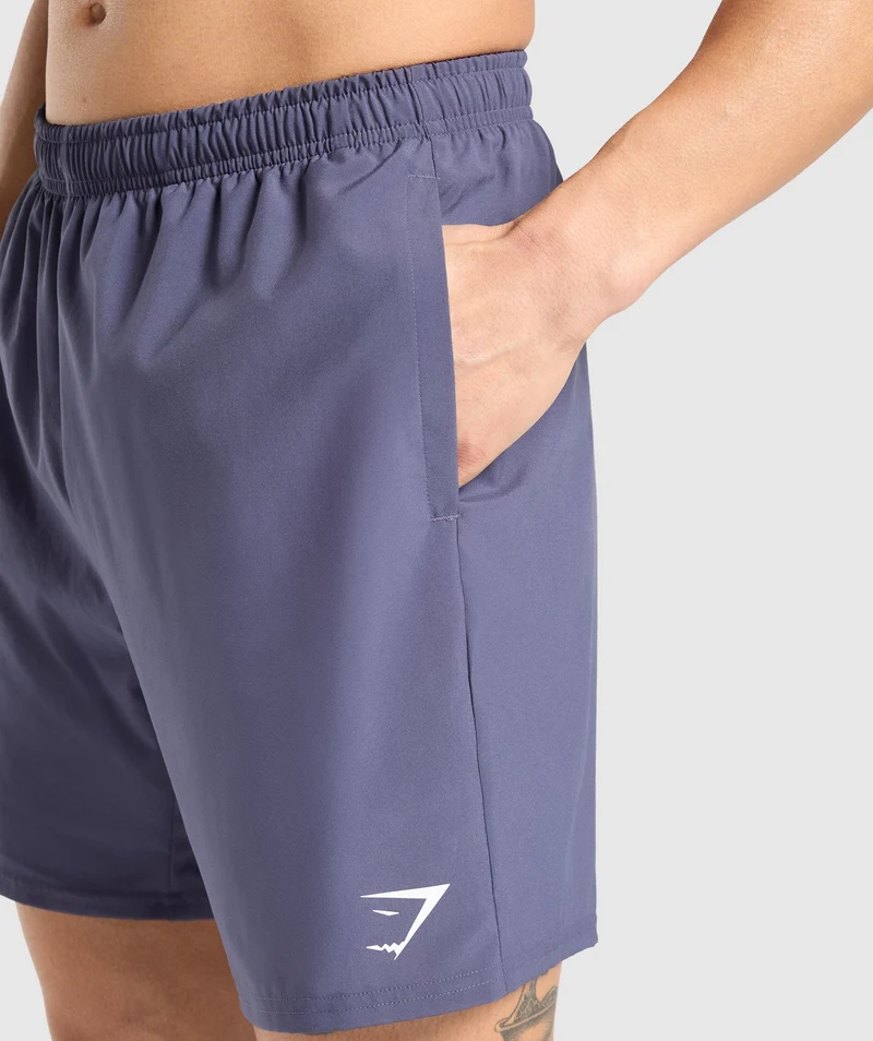 Gymshark Arrival 7" Shorts - Weighted Purple