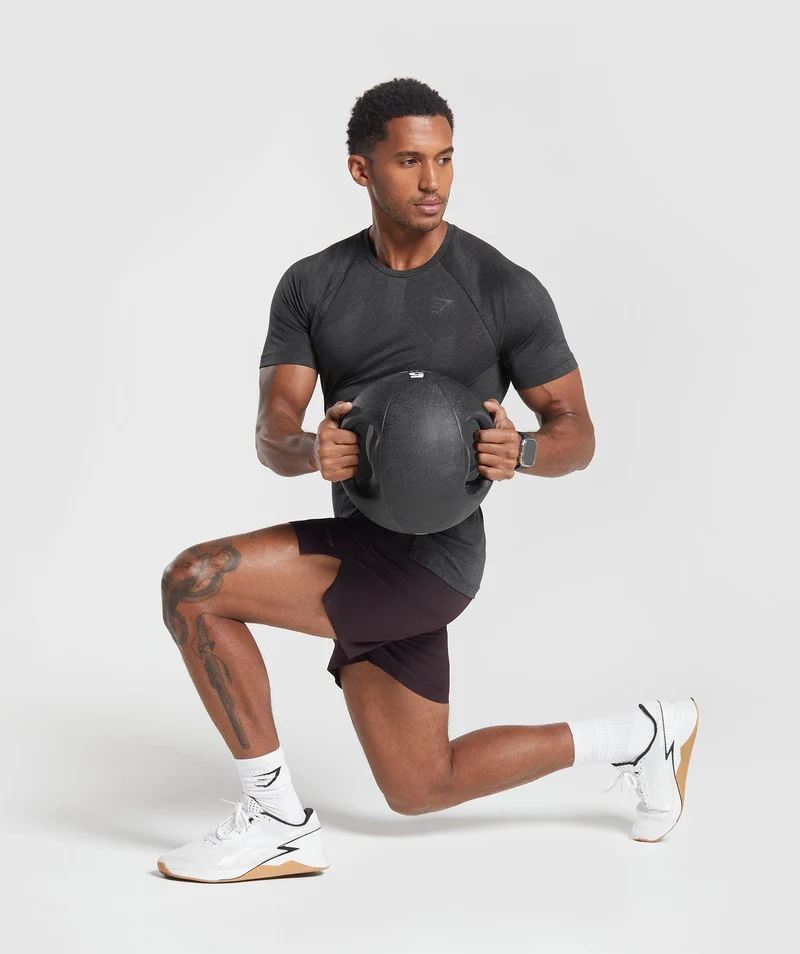 Gymshark Apex 5" Hybrid Short - Plum Brown