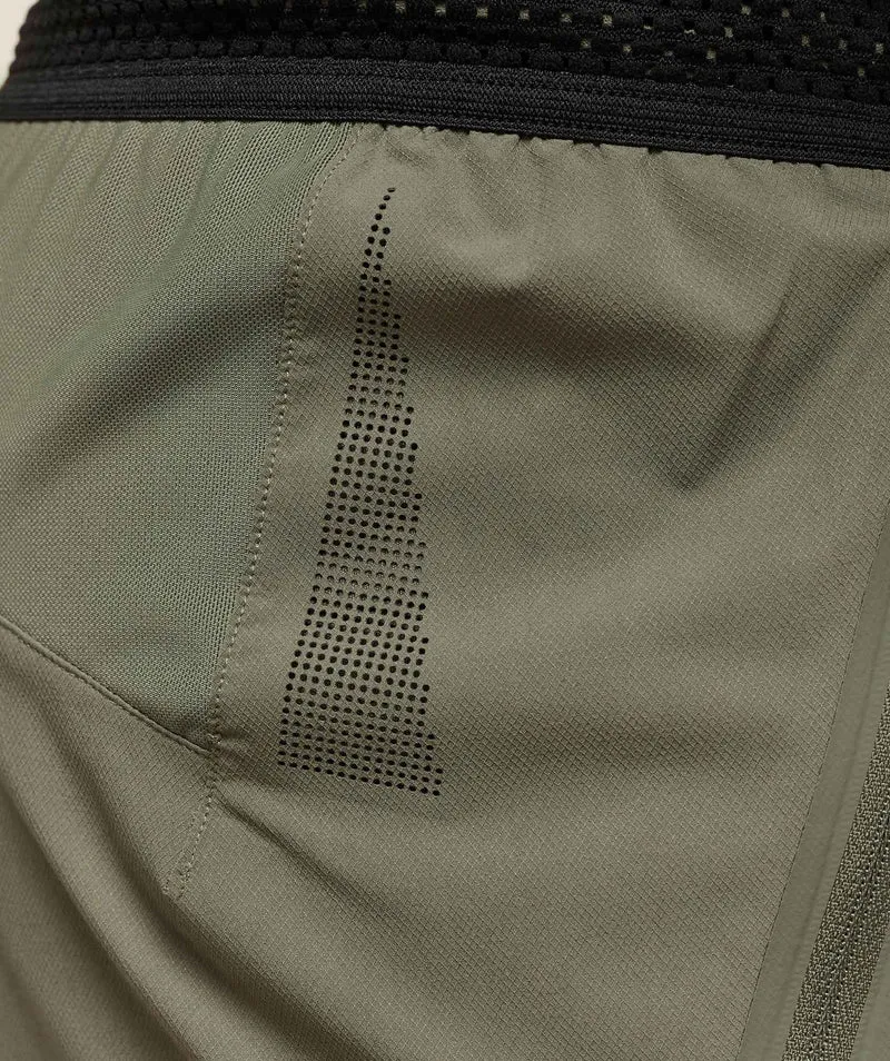 Gymshark Fit Elite 5" Shorts - Base Green