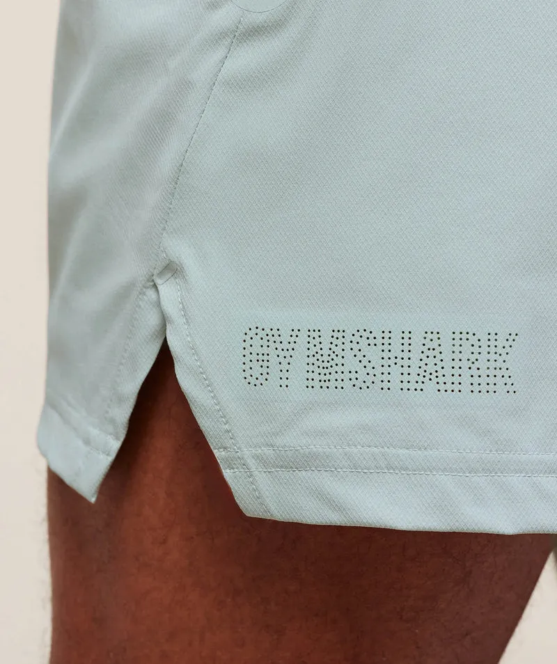 Gymshark Fit Elite 5" Shorts - Morning Blue