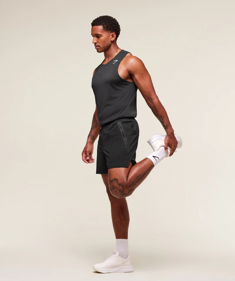Gymshark Fit Elite 5" Shorts - Black