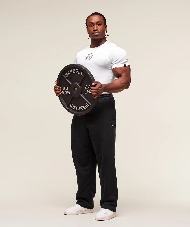 Gymshark Legacy Ribbed T-Shirt - White