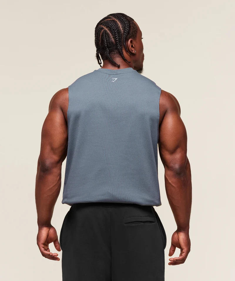 Gymshark Forged By Iron Tank - Iron Blue