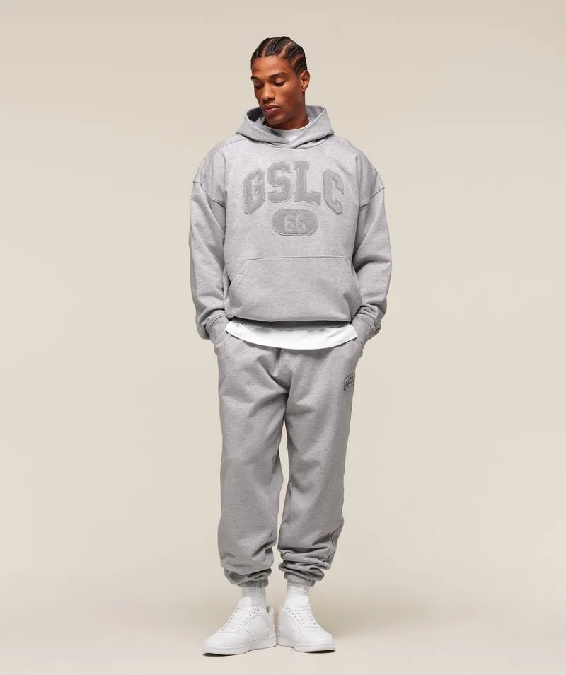 Gymshark GSLC Hoodie - Light Grey Core Marl