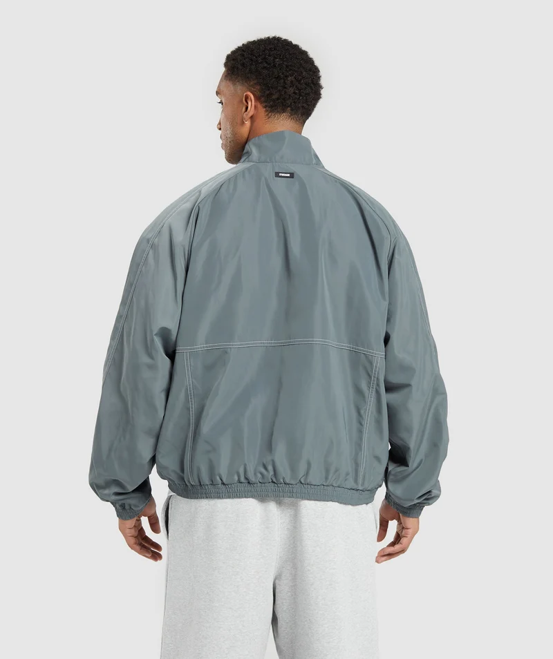 Gymshark Track Top - Cargo Teal