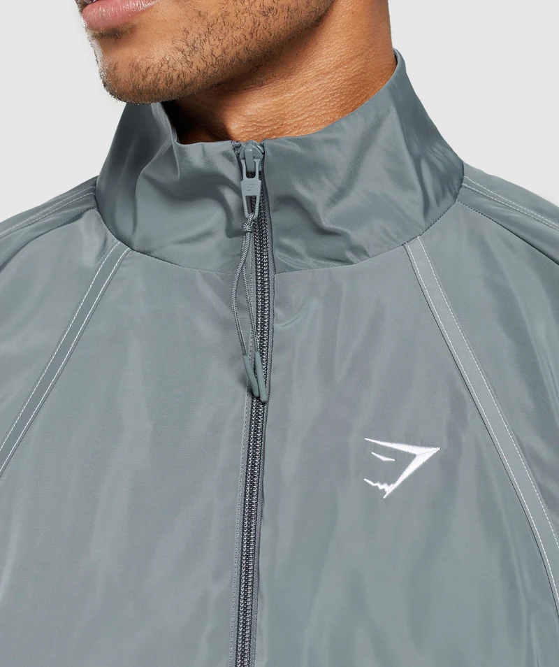Gymshark Track Top - Cargo Teal