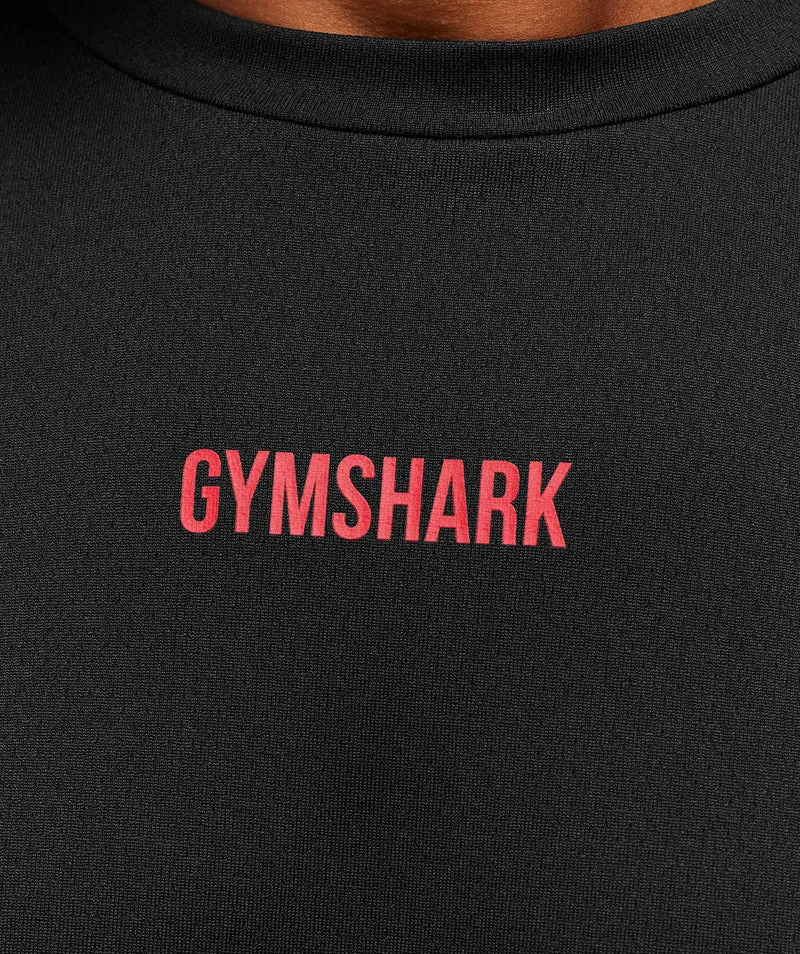 Gymshark Remember Why You Started T-Shirt - Black