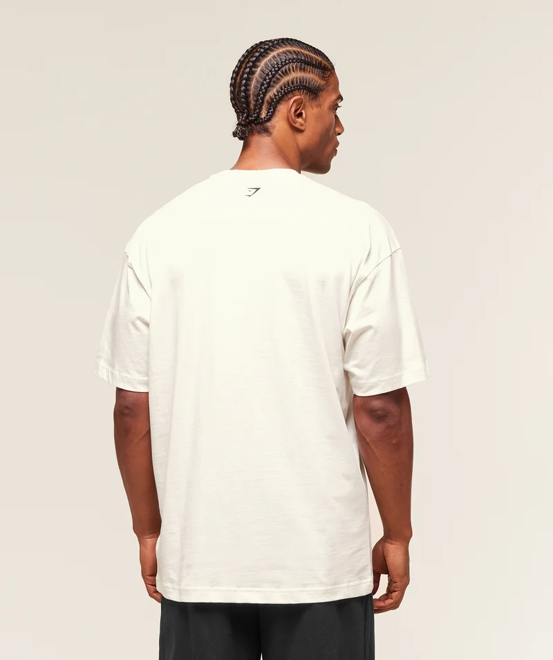 Gymshark Hispanic Heritage T-Shirt - Soft White