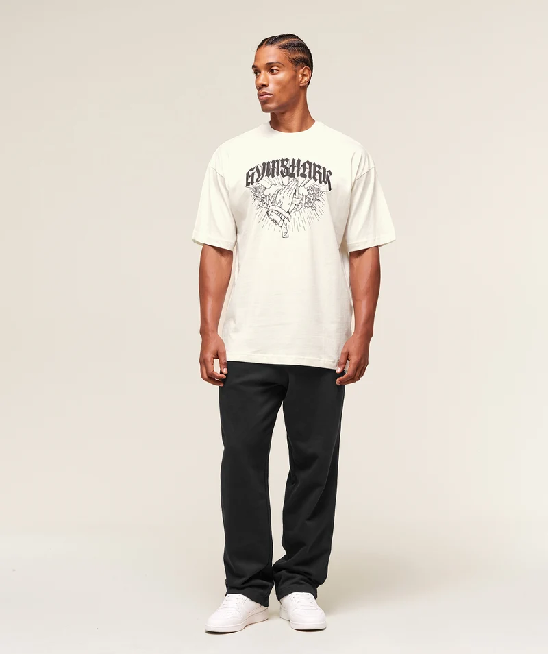 Gymshark Hispanic Heritage T-Shirt - Soft White
