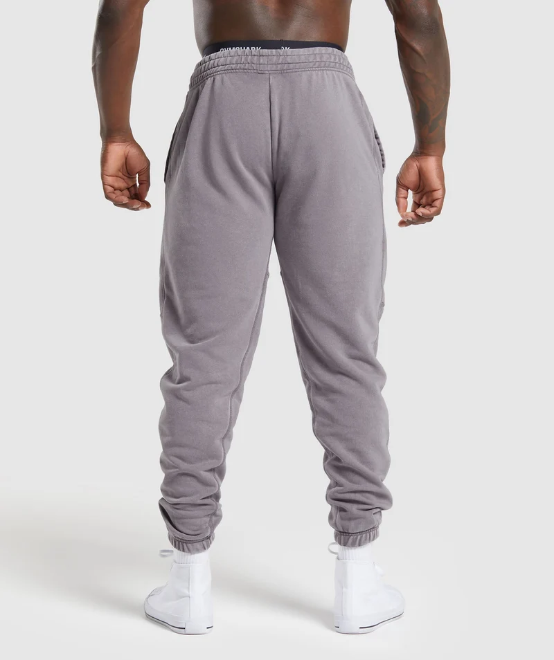 Gymshark Power Washed Jogger - Fog Purple/Acid Wash Small Ball