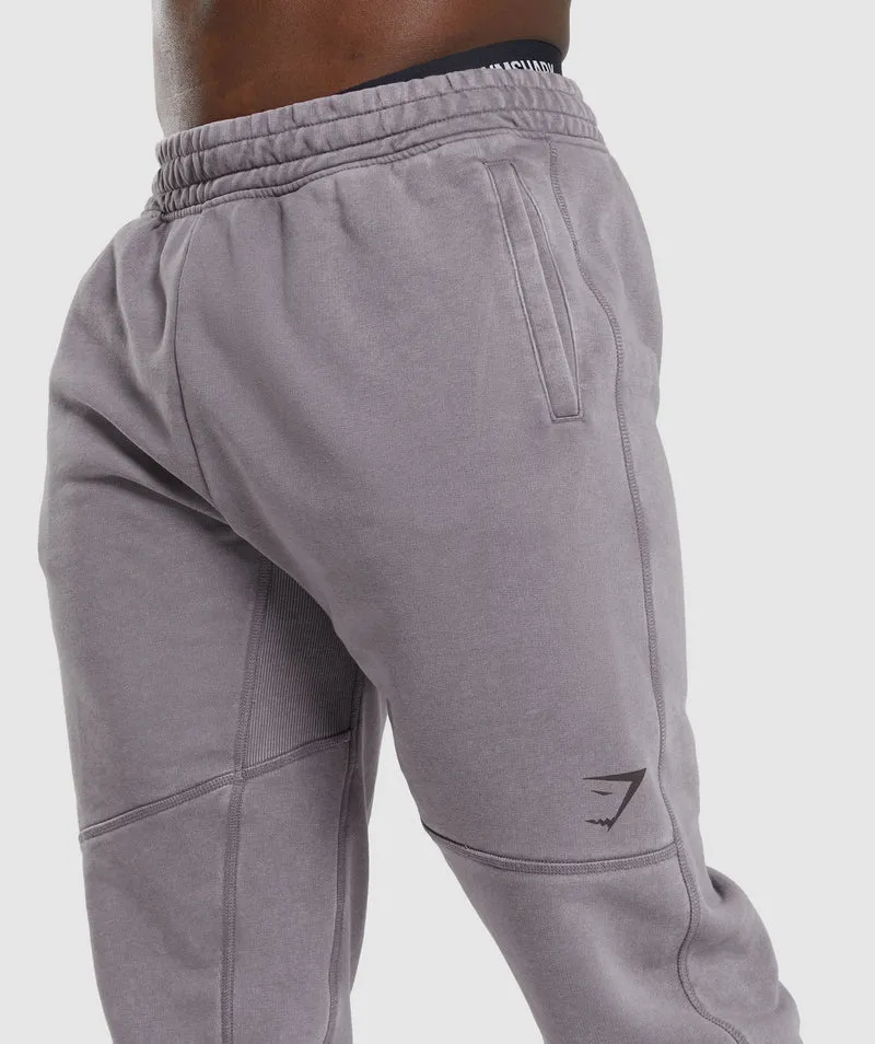 Gymshark Power Washed Jogger - Fog Purple/Acid Wash Small Ball