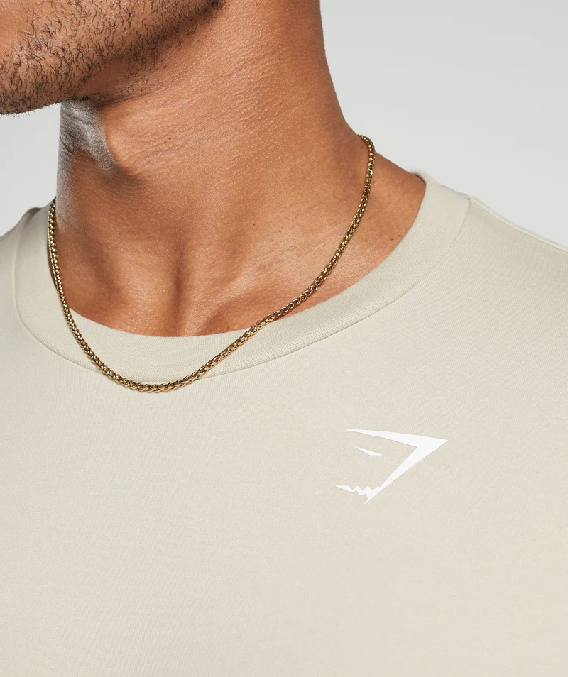 Gymshark Essential Short Sleeve T-Shirt - Pebble Grey