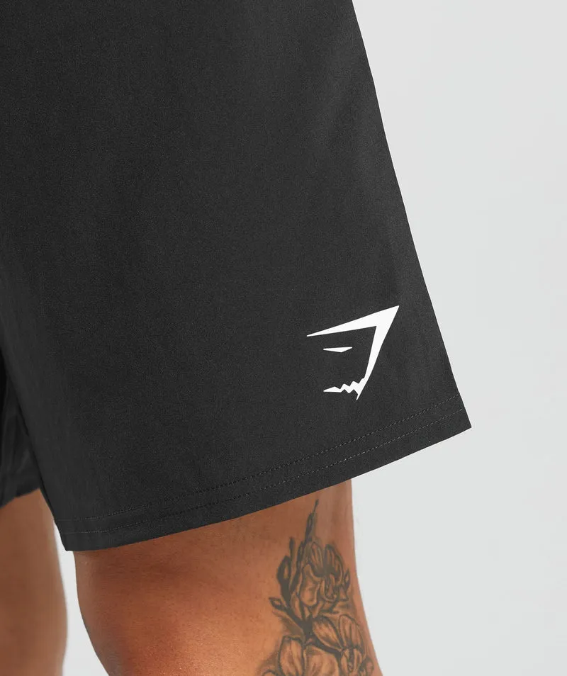 Gymshark Arrival 9" Shorts - Black