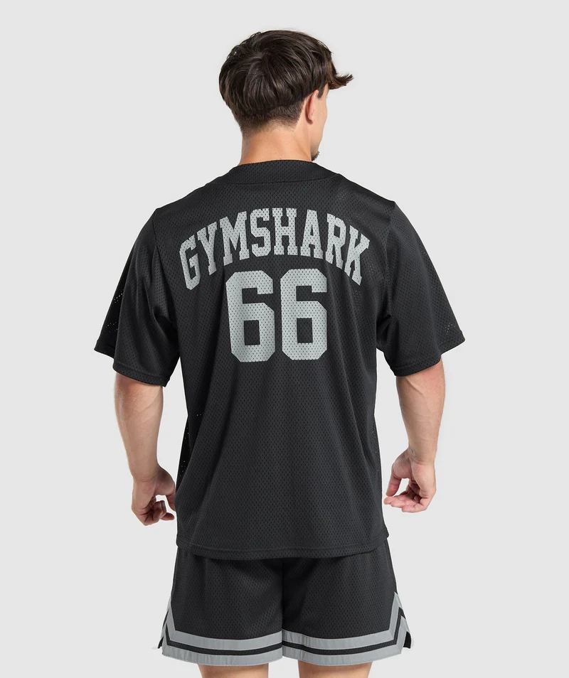 Gymshark Sports Jersey - Black