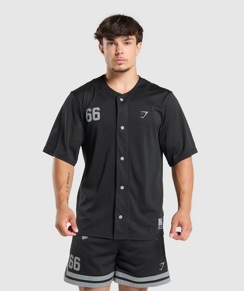 Gymshark Sports Jersey - Black