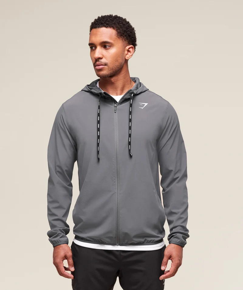 Gymshark Arrival Track Jacket - Grey