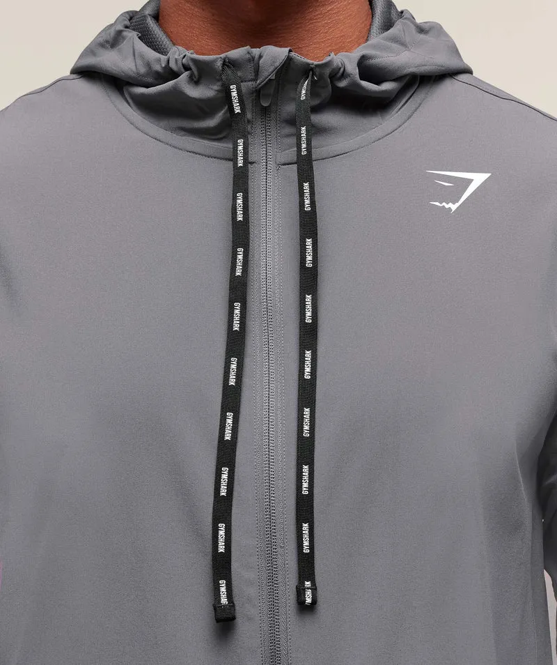 Gymshark Arrival Track Jacket - Grey