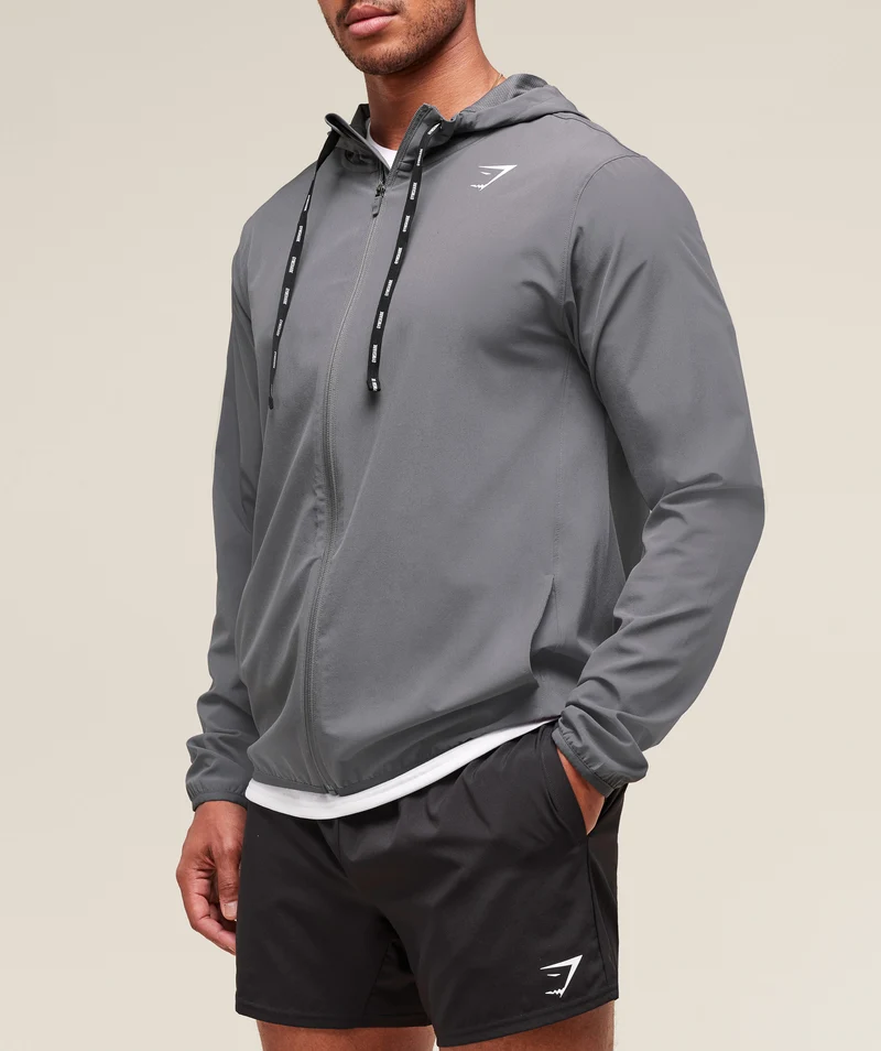 Gymshark Arrival Track Jacket - Grey