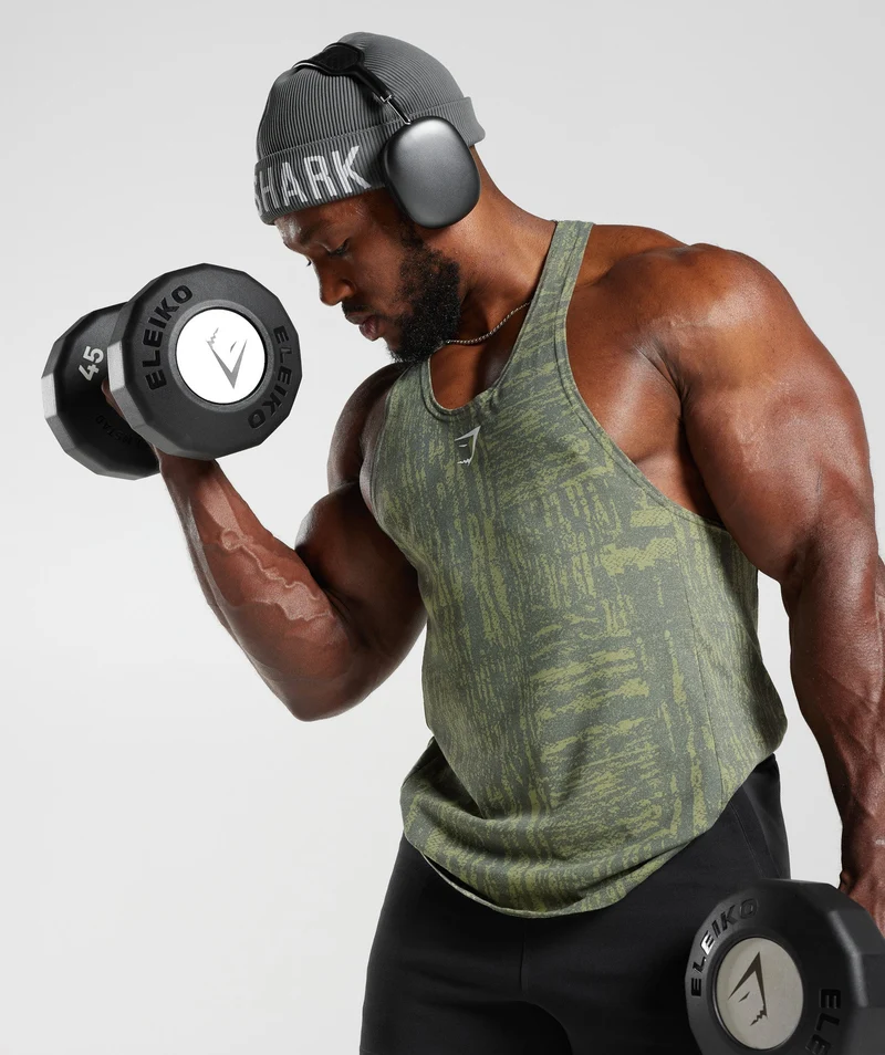 Gymshark React Stringer - Green