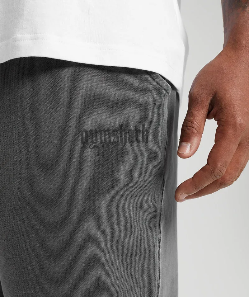 Gymshark Rest Day Heavyweight Jogger - Black/Pigment Dye