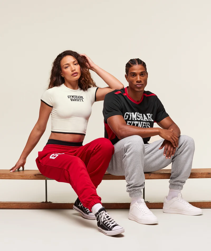 Gymshark Varsity Tech T-Shirt - Black