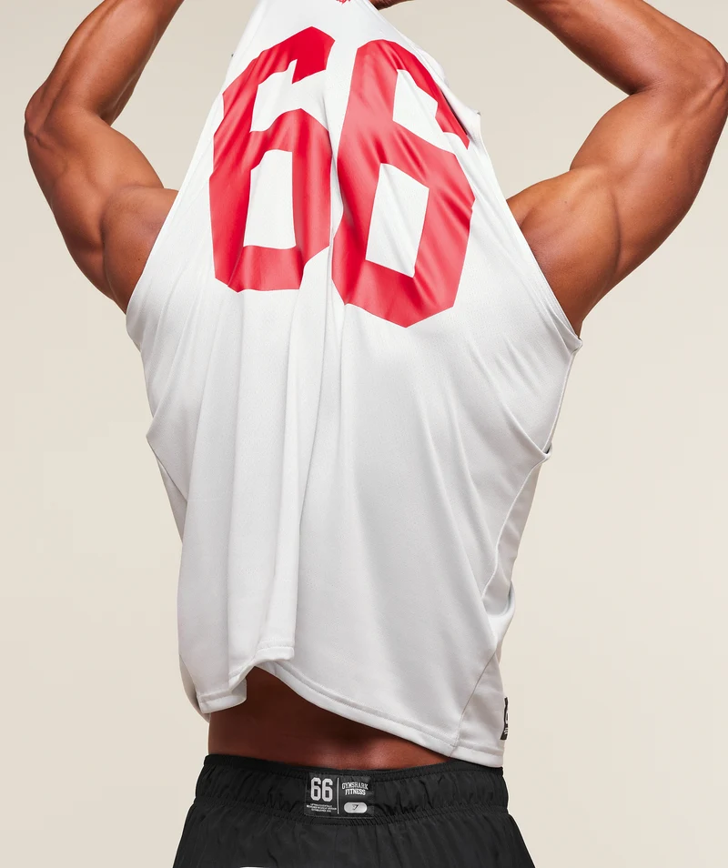 Gymshark Varsity Tank - Light Grey