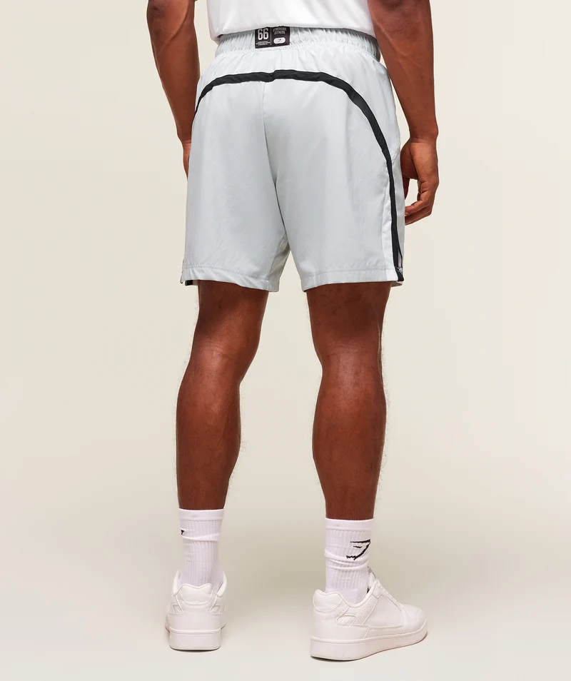 Gymshark Varsity 7" Shorts - Light Grey