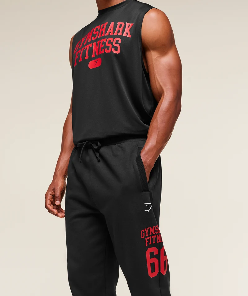 Gymshark Varsity Oversized Jogger - Black