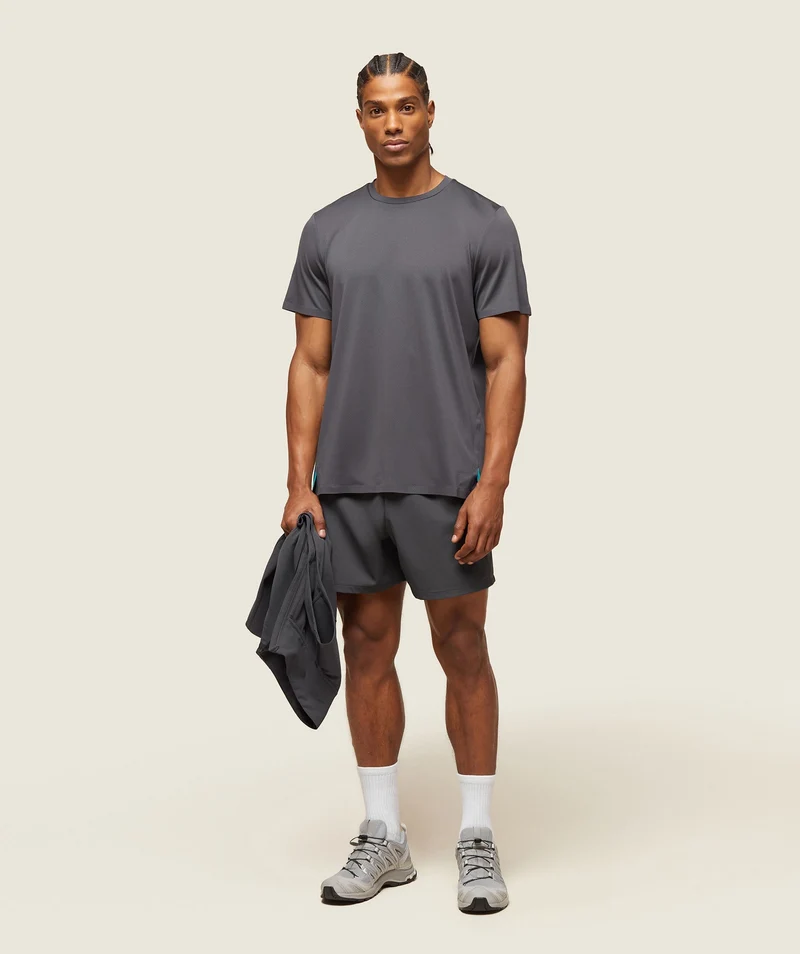 Gymshark Everywear Tech Tee - Onyx Grey