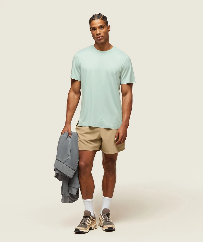 Gymshark Everywear Tech Tee - Cool Turquoise