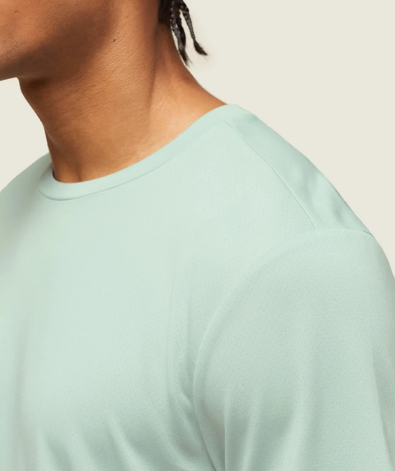 Gymshark Everywear Tech Tee - Cool Turquoise