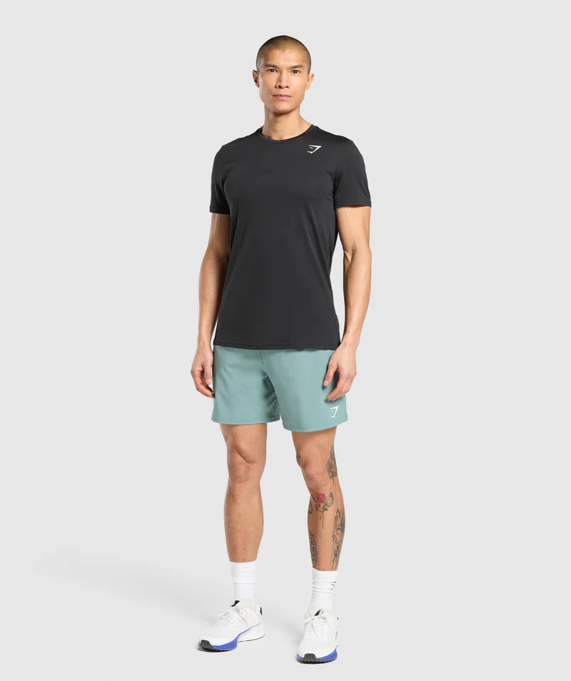 Gymshark Arrival 7" Shorts - Celeste Blue