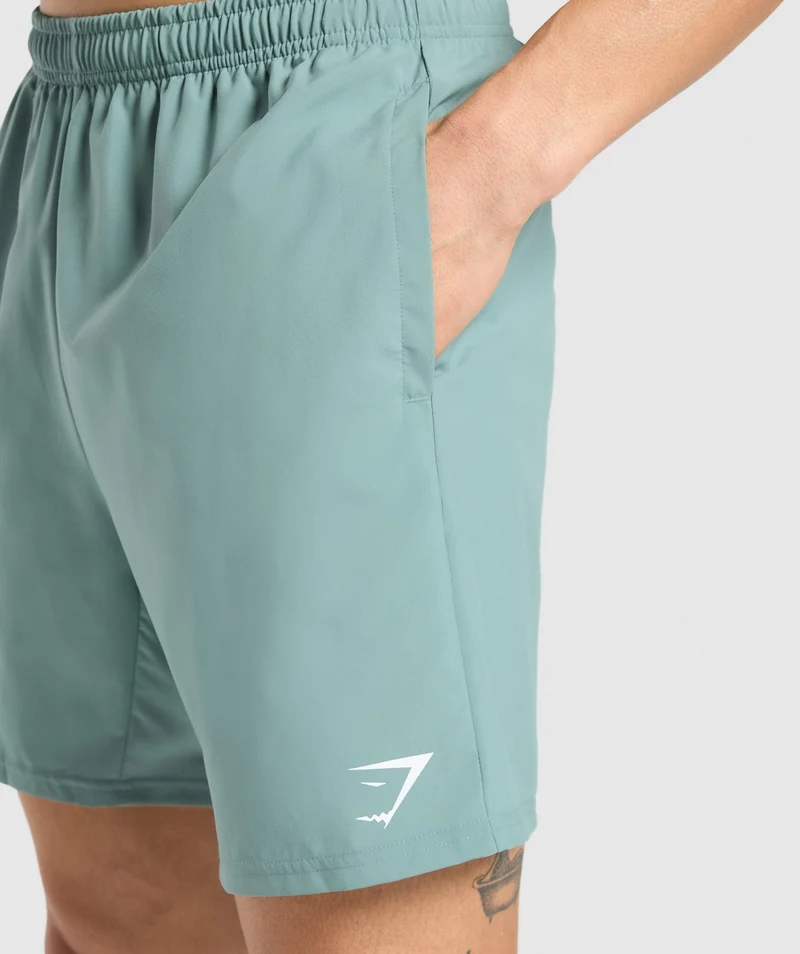 Gymshark Arrival 7" Shorts - Celeste Blue