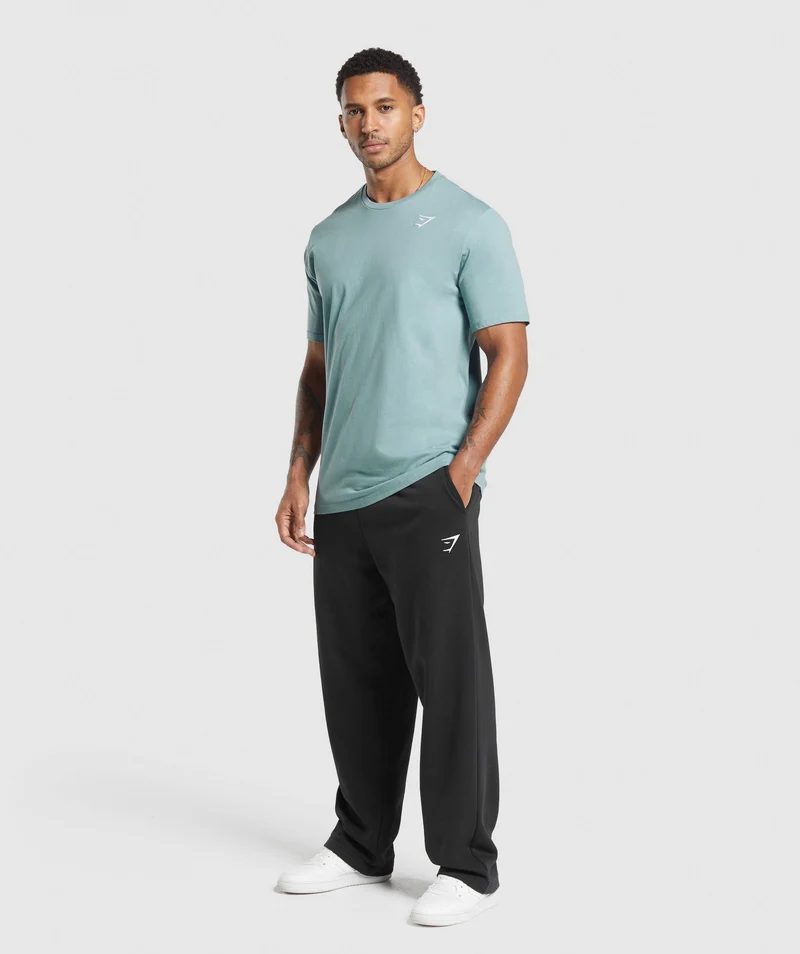 Gymshark Crest T-Shirt - Rest Blue
