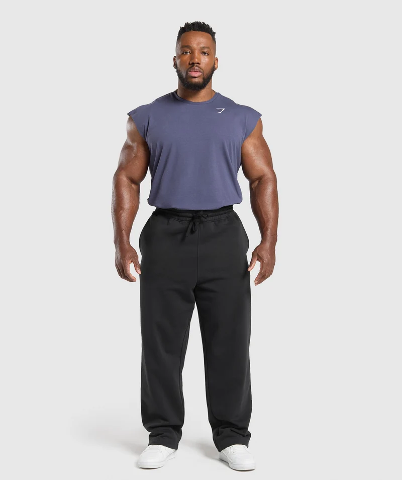 Gymshark Critical Cut Off Tank - Weighted Purple