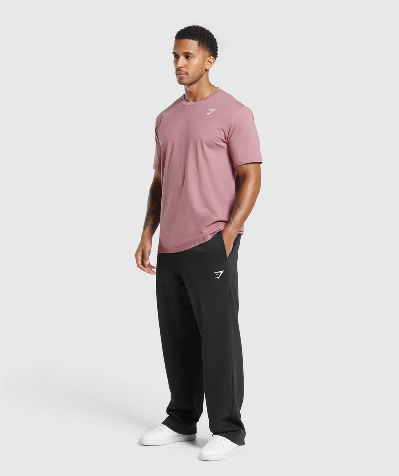 Gymshark Crest T-Shirt - Calm Pink