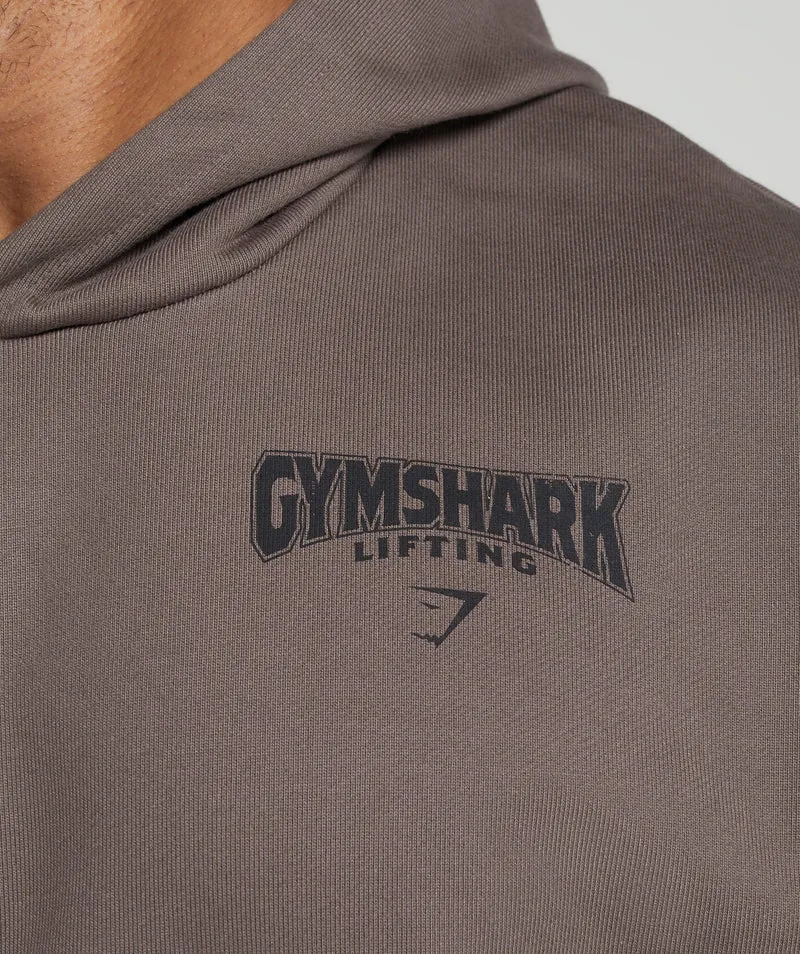 Gymshark Committed to the Craft Oversized Hoodie - Brown