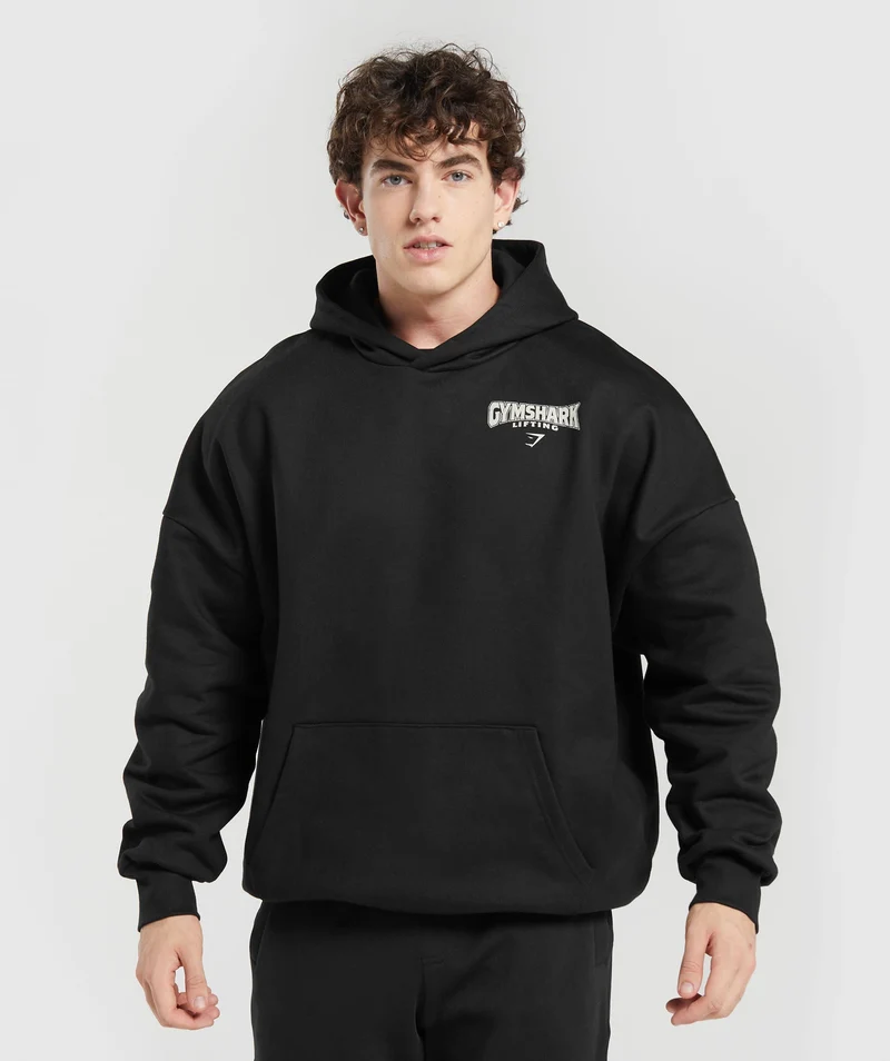 Gymshark Committed to the Craft Oversized Hoodie - Black