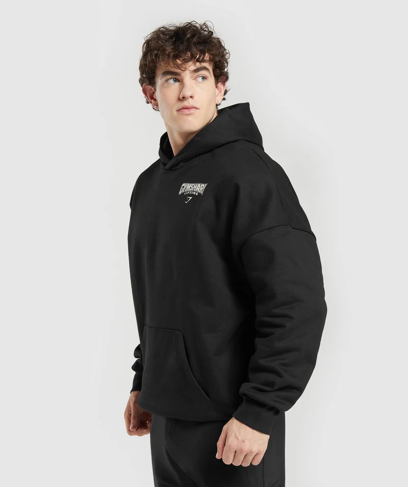 Gymshark Committed to the Craft Oversized Hoodie - Black