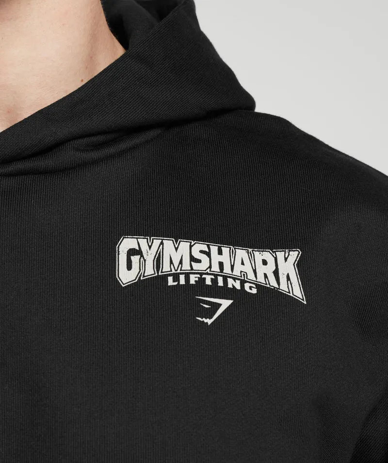 Gymshark Committed to the Craft Oversized Hoodie - Black