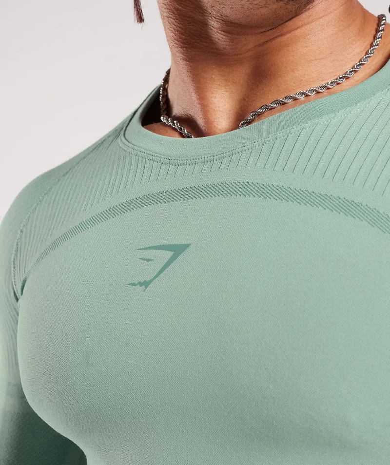 Gymshark 315 Seamless Long Sleeve T-Shirt - Teal