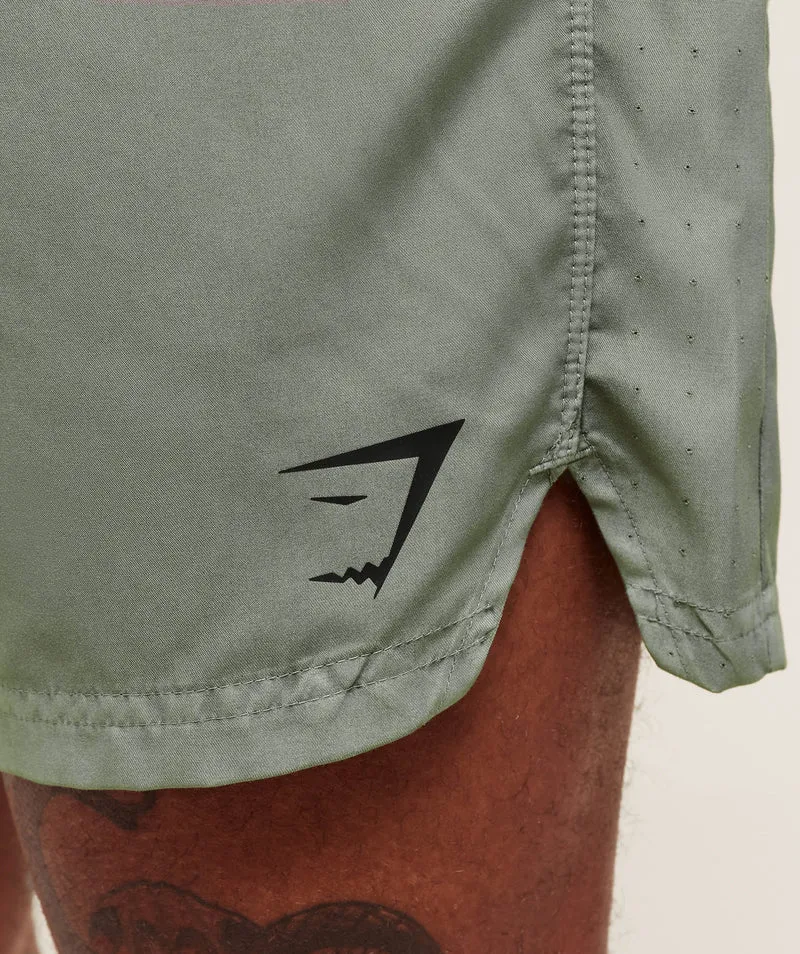 Gymshark Fit Zero 7" Short - Strength Green