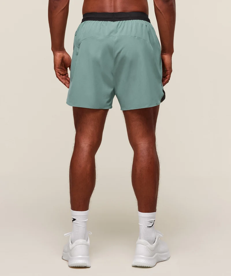 Gymshark Fit Repeat 6" Shorts - Celeste Blue