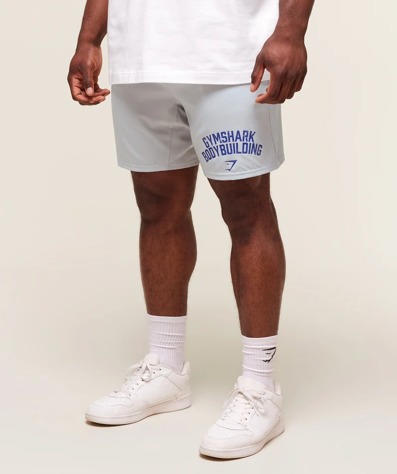 Gymshark Olympic Bar 7" Short - Metal Grey